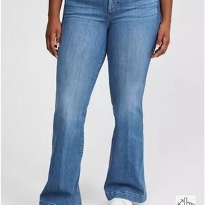 Torrid Blue Flare Wide Leg Jeans